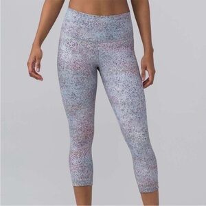 Lululemon Wunder Under High Rise Legging Summer Haze Multi 21”
